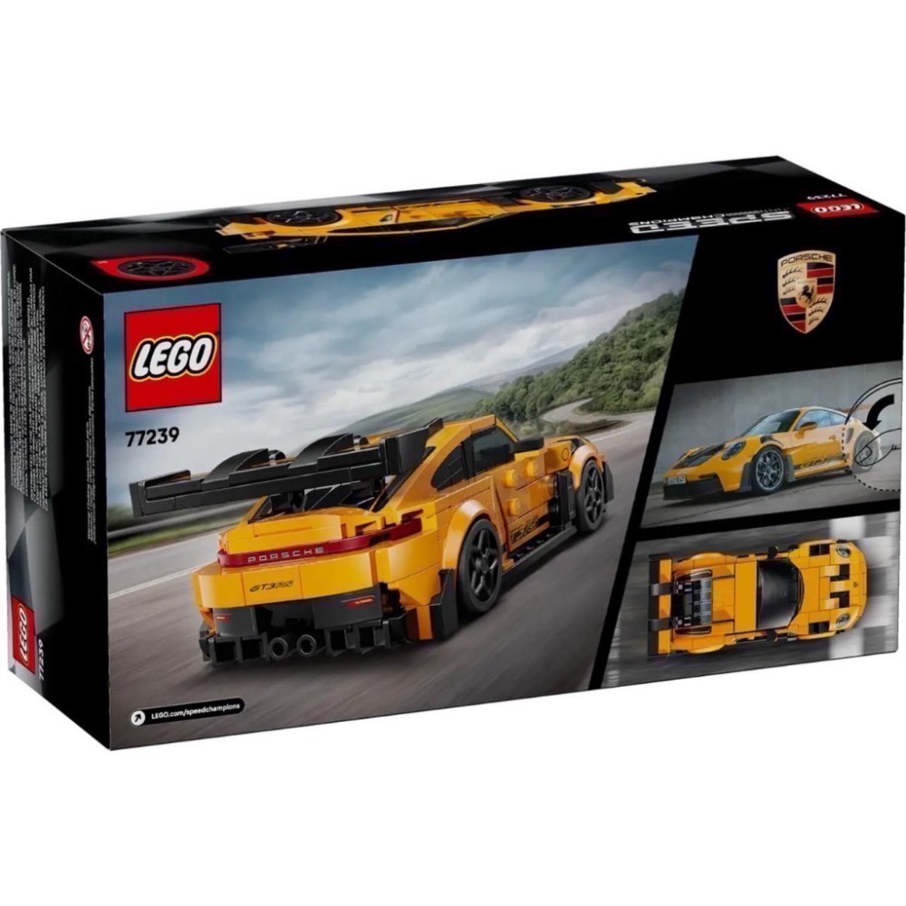 《屁桃柑仔店》現貨LEGO 77239 Porsche 911 GT3 保時捷 -Speed系列-細節圖2
