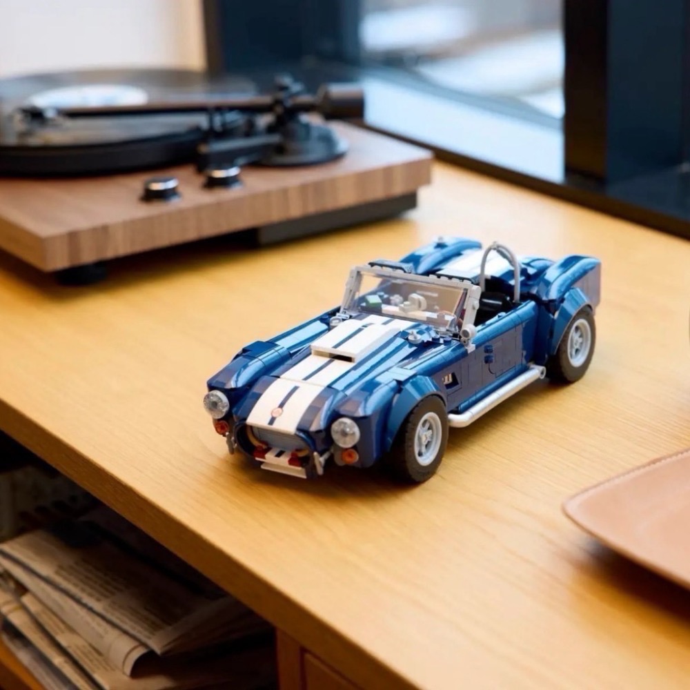 《屁桃柑仔店》現貨LEGO 10357 Shelby Cobra 427 S/C 謝爾比 眼鏡蛇跑車-ICONS系列-細節圖8
