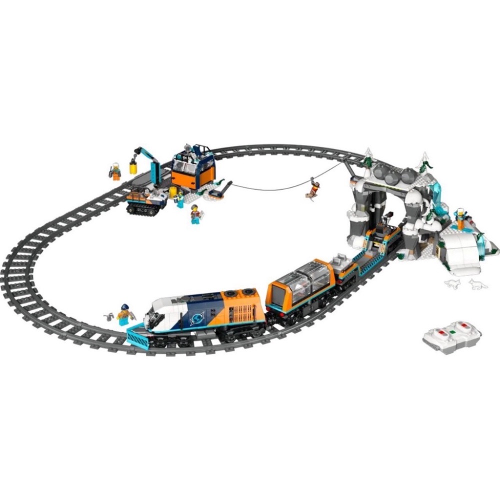 《屁桃柑仔店》現貨LEGO 60470  探險家的北極特快車-CITY系列-細節圖3