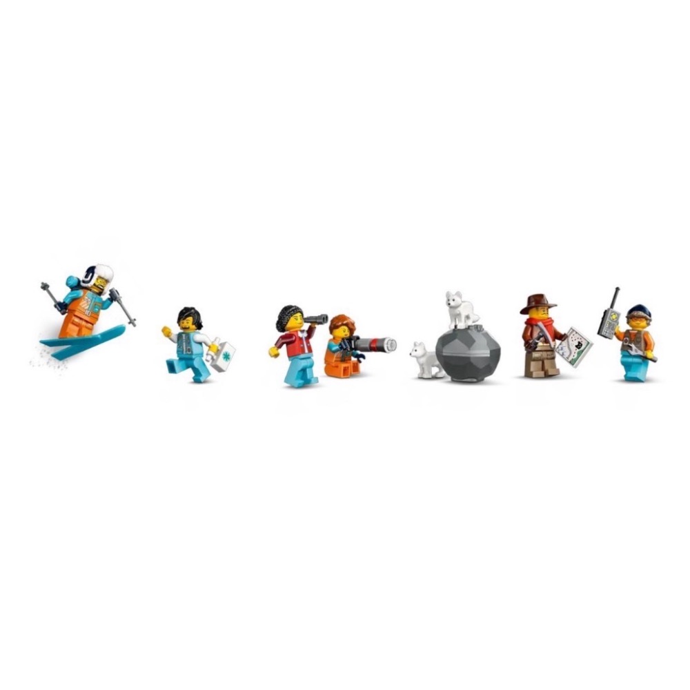 《屁桃柑仔店》現貨LEGO 60470  探險家的北極特快車-CITY系列-細節圖4