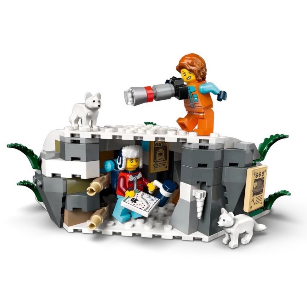 《屁桃柑仔店》現貨LEGO 60470  探險家的北極特快車-CITY系列-細節圖6