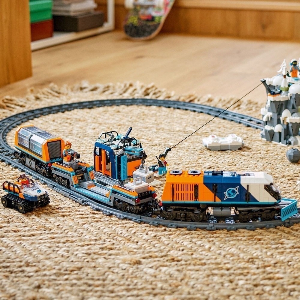 《屁桃柑仔店》現貨LEGO 60470  探險家的北極特快車-CITY系列-細節圖8