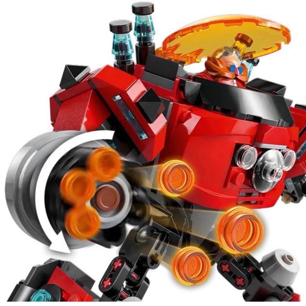 《屁桃柑仔店》現貨LEGO 77005 納克魯斯大戰蛋頭博士 毀滅蛋-SONIC系列-細節圖6