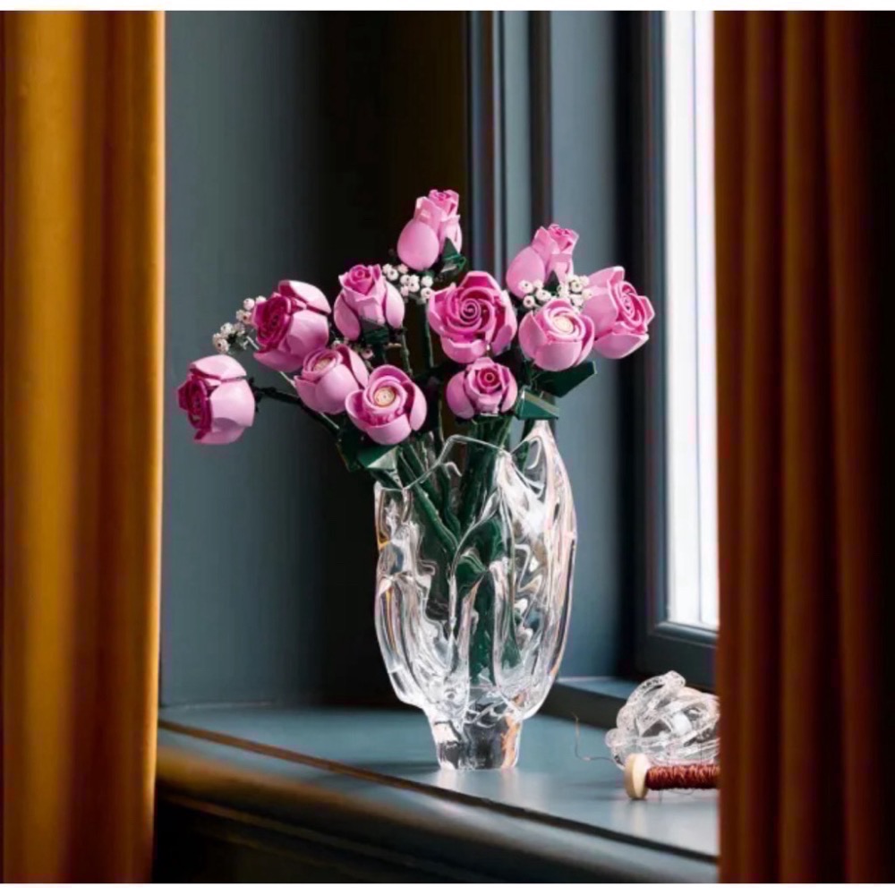 《屁桃柑仔店》現貨LEGO 10374  玫瑰花束-花藝系列-細節圖4