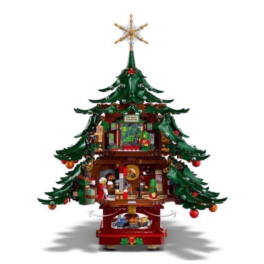 《屁桃柑仔店》現貨LEGO 41843 家庭耶誕樹擺飾-Family系列-細節圖5