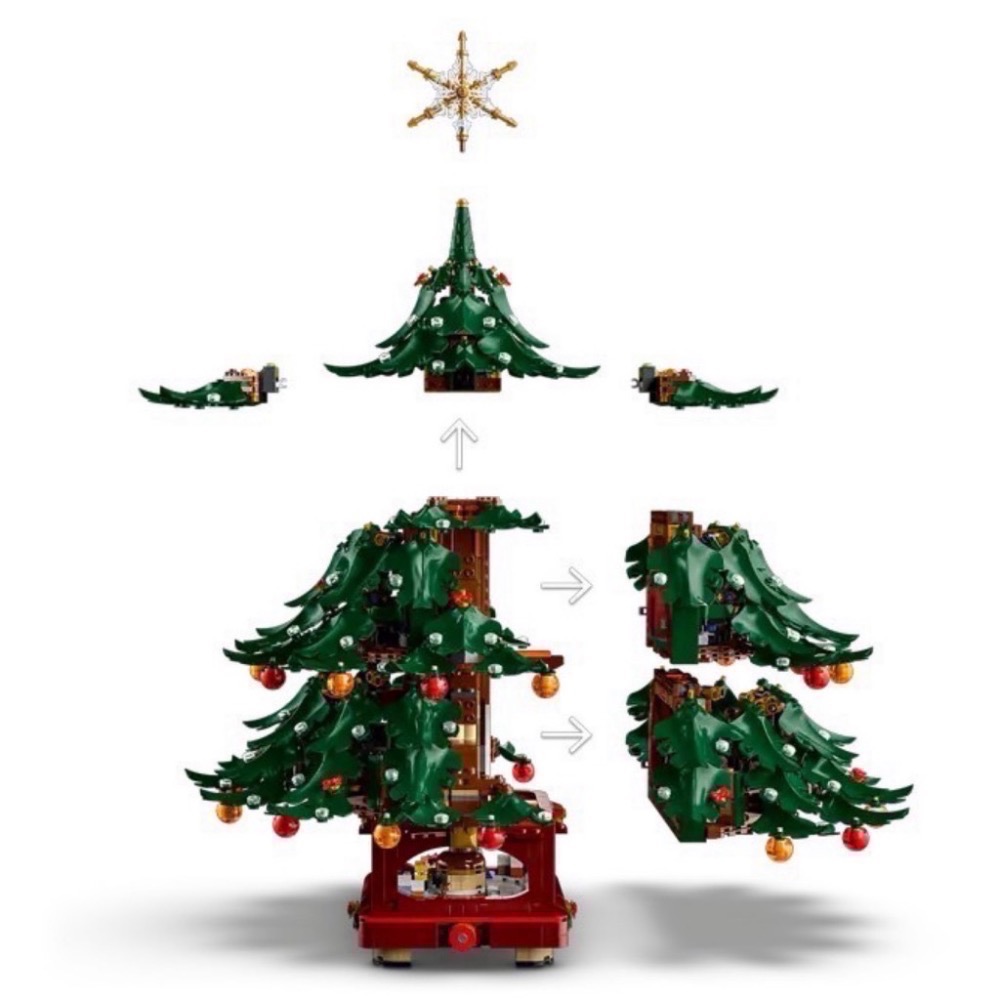 《屁桃柑仔店》現貨LEGO 41843 家庭耶誕樹擺飾-Family系列-細節圖6