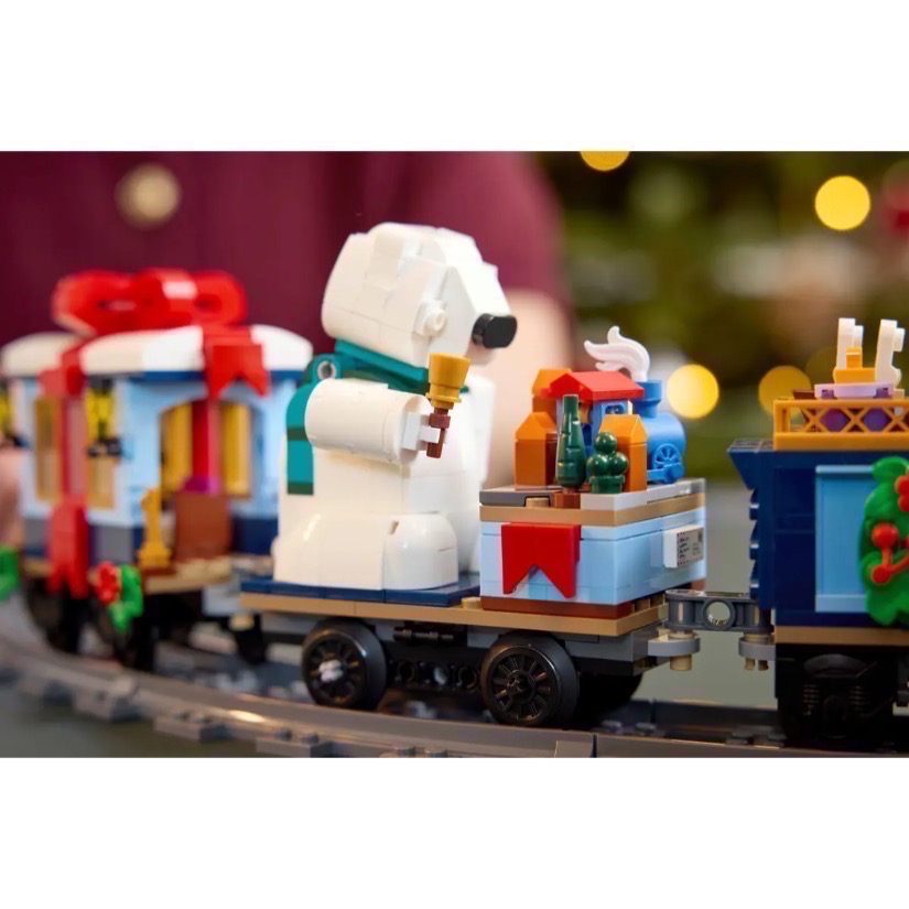 《屁桃柑仔店》現貨LEGO 10361 聖誕火車 Holiday Express Train-細節圖7