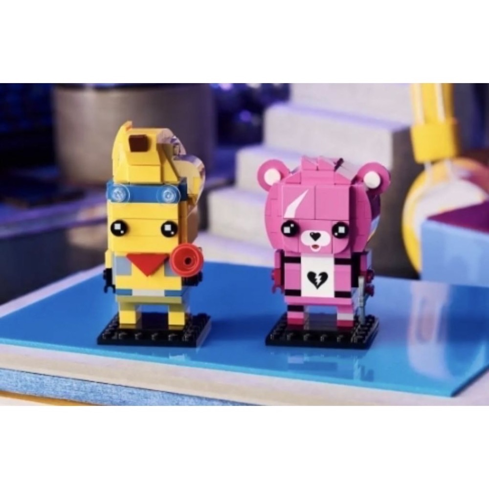 《屁桃柑仔店》現貨LEGO 40760 要塞英雄 粉紅熊 香蕉人-大頭系列-細節圖3