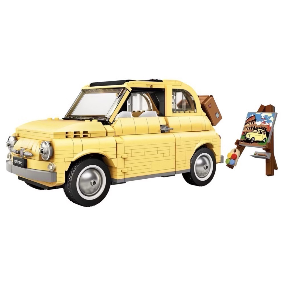 《屁桃柑仔店》現貨LEGO 10271 飛雅特 500-細節圖3