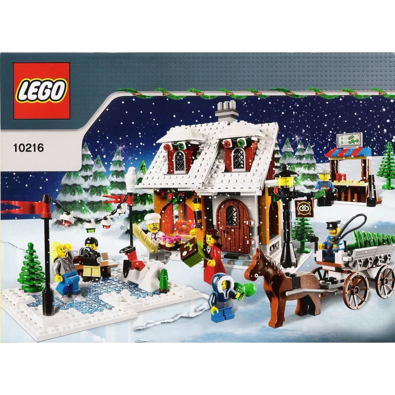 《屁桃柑仔店》現貨LEGO  10216  冬季麵包店 聖誕系列-細節圖2