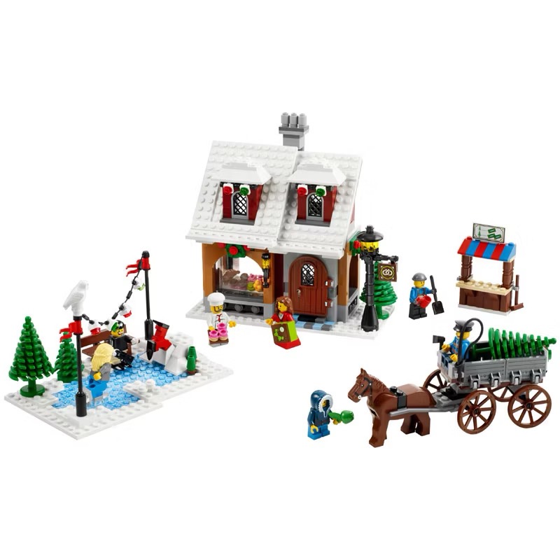 《屁桃柑仔店》現貨LEGO  10216  冬季麵包店 聖誕系列-細節圖3