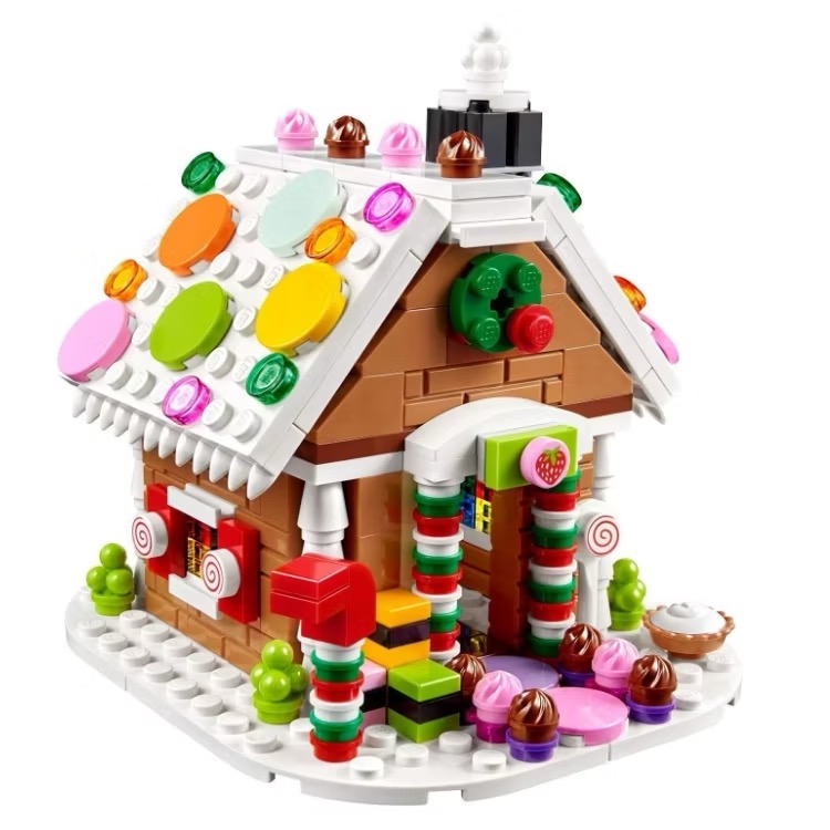 《屁桃柑仔店》現貨LEGO 40139 薑餅屋 聖誕系列-細節圖2