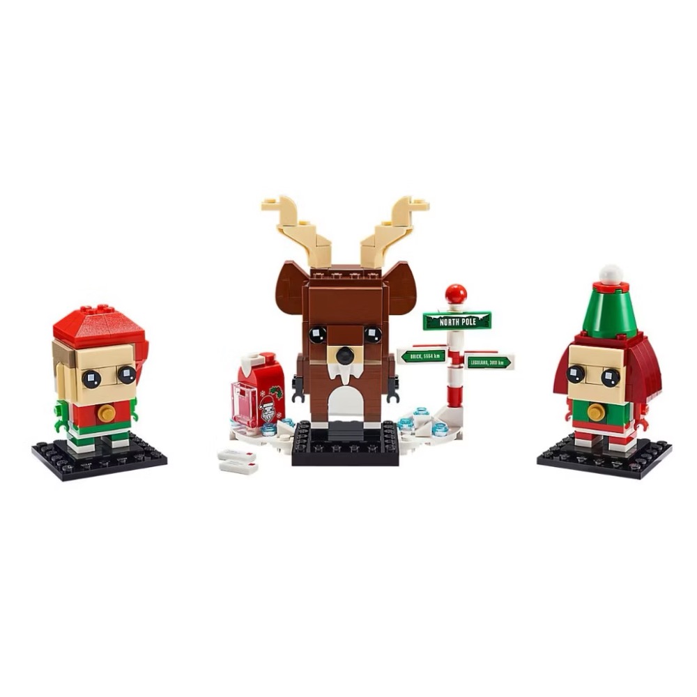 《屁桃柑仔店》現貨 LEGO 40353 聖誕麋鹿 BrickHeadz系列-細節圖3