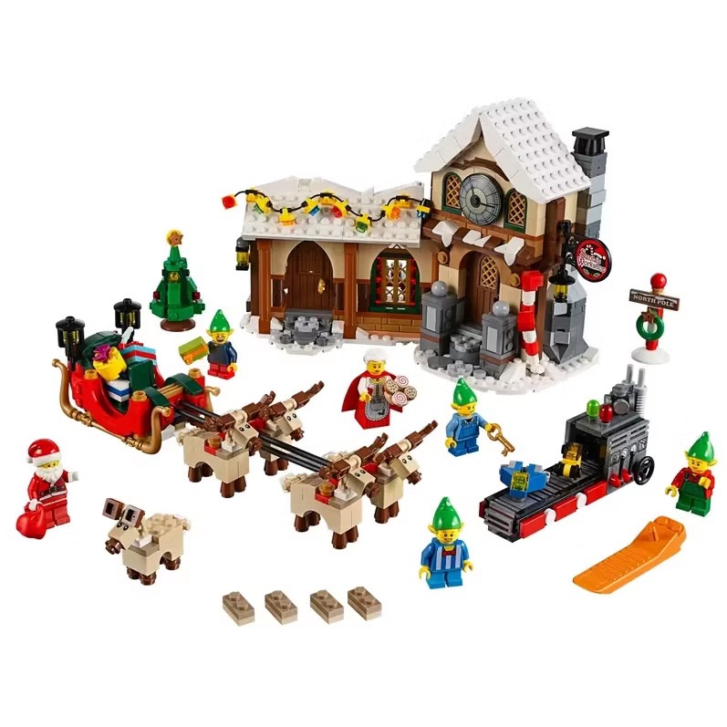 《屁桃柑仔店》現貨 LEGO 10245 聖誕老人工作室-細節圖2