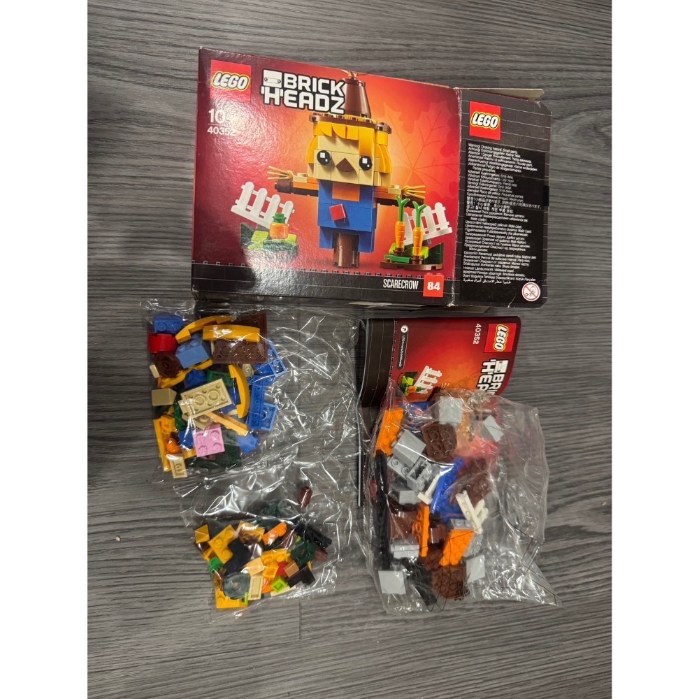《屁桃柑仔店》現貨LEGO 40352 稻草人-大頭系列-規格圖3
