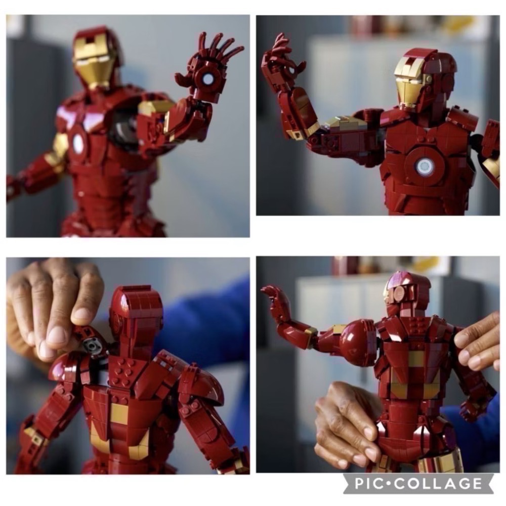 《屁桃柑仔店》現貨LEGO  76344  鋼鐵人 Mark 3 典藏版-漫威系列-細節圖5