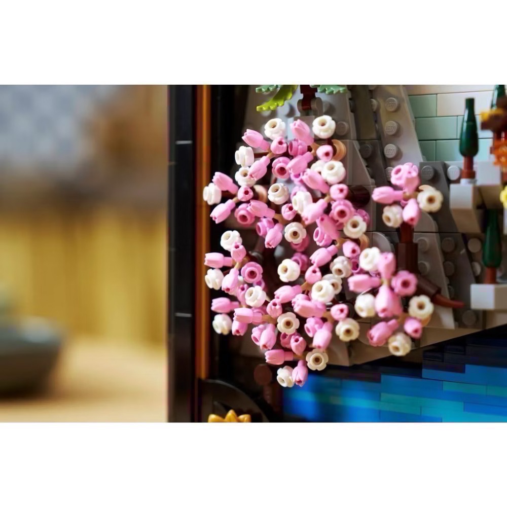 《屁桃柑仔店》現貨LEGO 31218  日本櫻花美景-ART系列-細節圖5