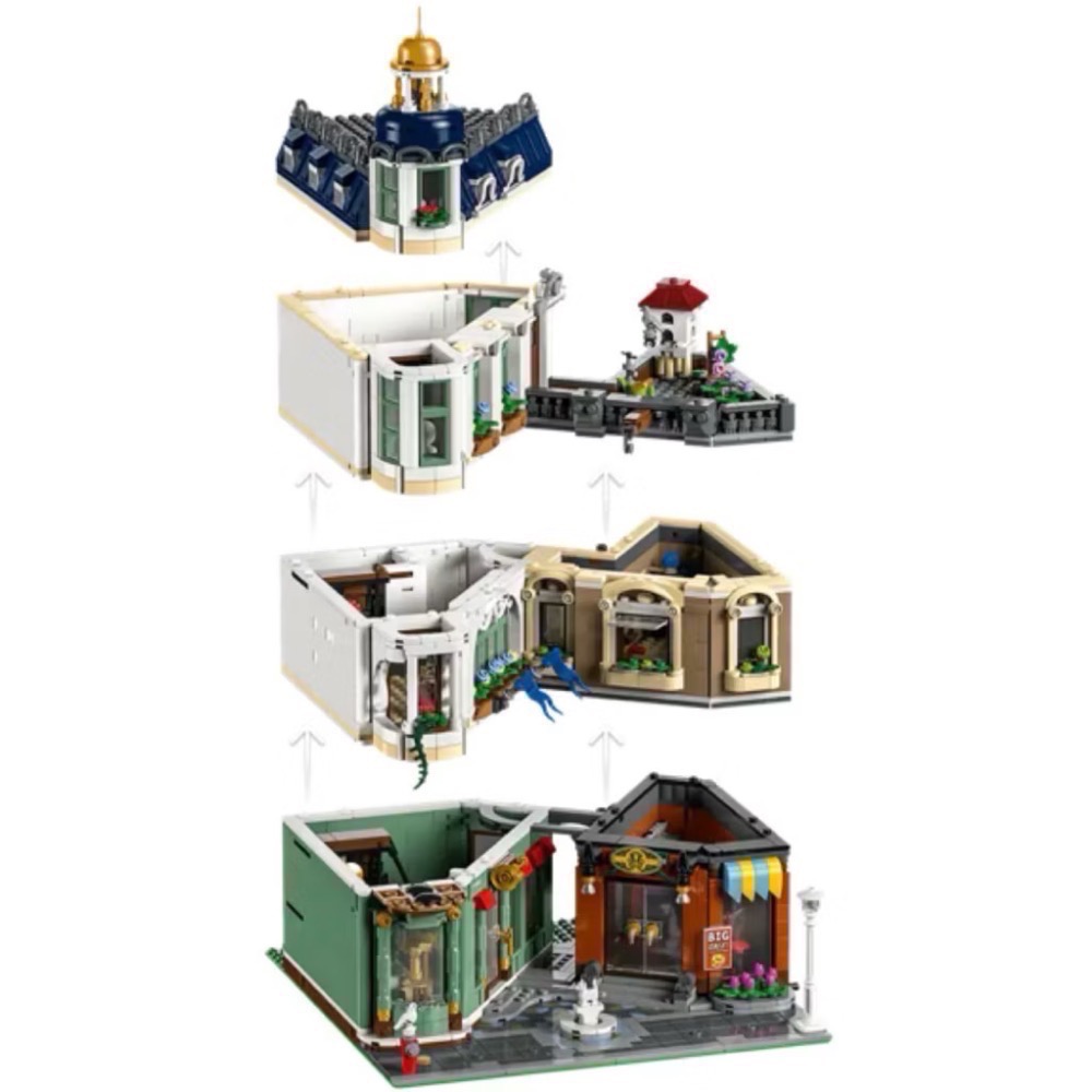 《屁桃柑仔店》現貨LEGO 11371 商店街 街景系列-細節圖5