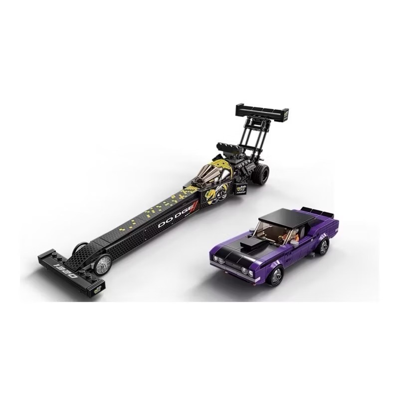 《屁桃柑仔店》現貨LEGO 76904 道奇Top Fuel &1970 挑戰者T/A-SPEED系列-細節圖7
