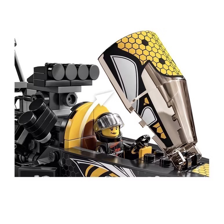 《屁桃柑仔店》現貨LEGO 76904 道奇Top Fuel &1970 挑戰者T/A-SPEED系列-細節圖6