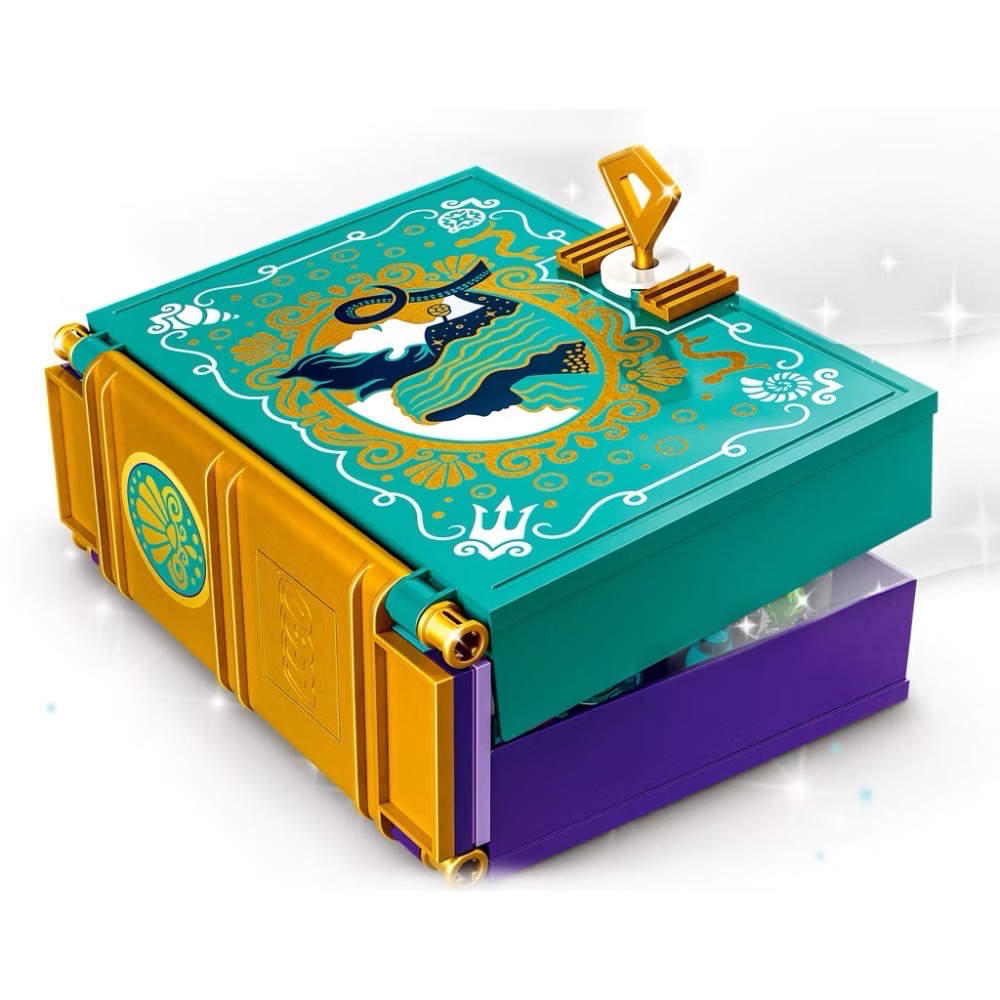 《屁桃柑仔店》現貨LEGO 43213 小美人魚的故事書冒險-迪士尼系列-細節圖3