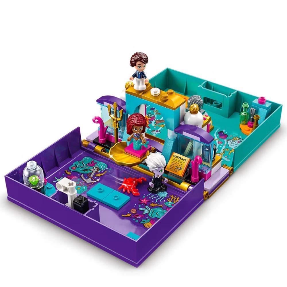 《屁桃柑仔店》現貨LEGO 43213 小美人魚的故事書冒險-迪士尼系列-細節圖5