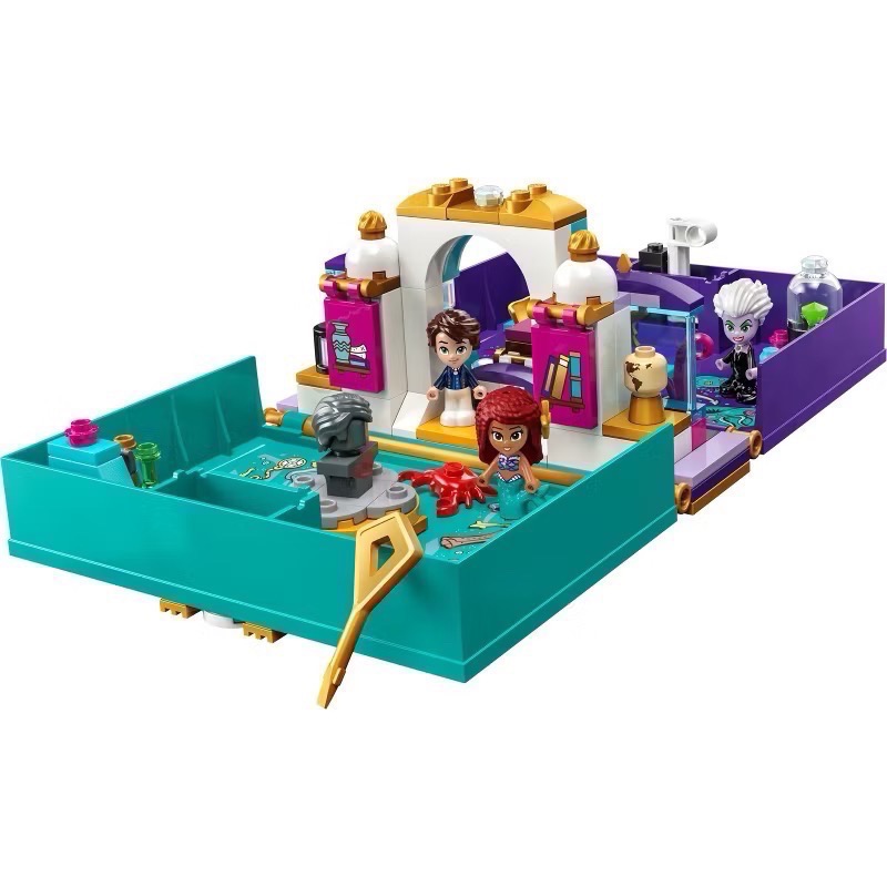《屁桃柑仔店》現貨LEGO 43213 小美人魚的故事書冒險-迪士尼系列-細節圖4
