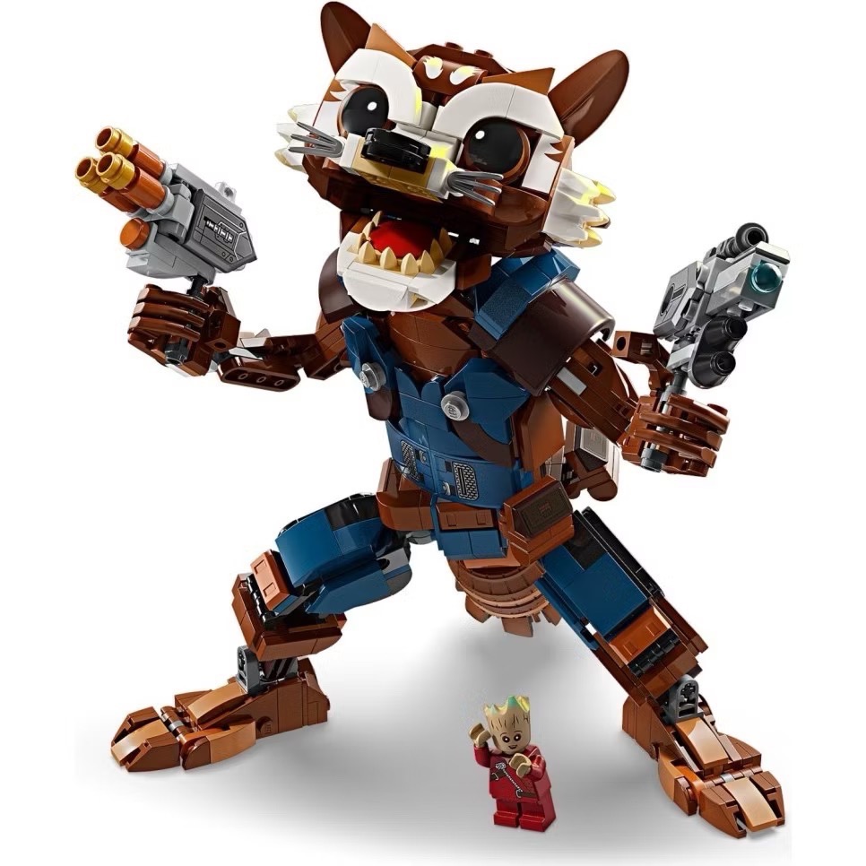 《屁桃柑仔店》現貨LEGO 76282 火箭浣熊與小格魯特 Rocket & Baby Groot- 漫威系列-細節圖3