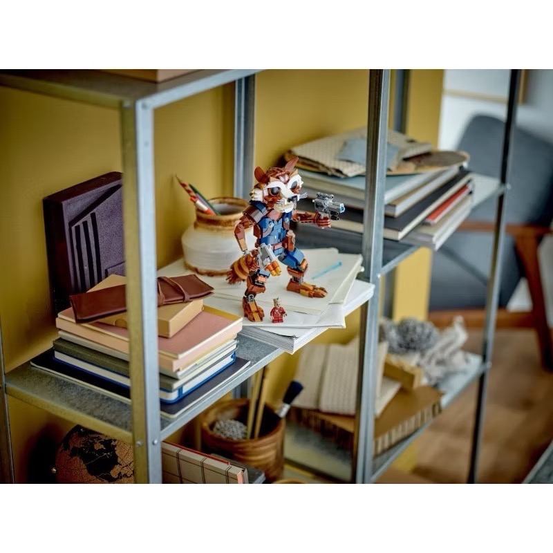 《屁桃柑仔店》現貨LEGO 76282 火箭浣熊與小格魯特 Rocket & Baby Groot- 漫威系列-細節圖6