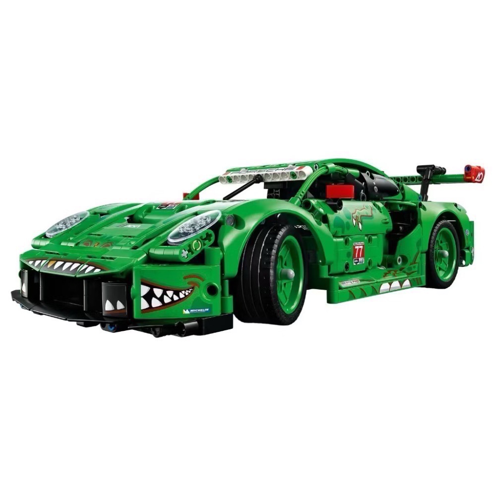 《屁桃柑仔店》現貨LEGO 42224 保時捷Porsche 911 GT3 R 賽車-科技系列-細節圖5