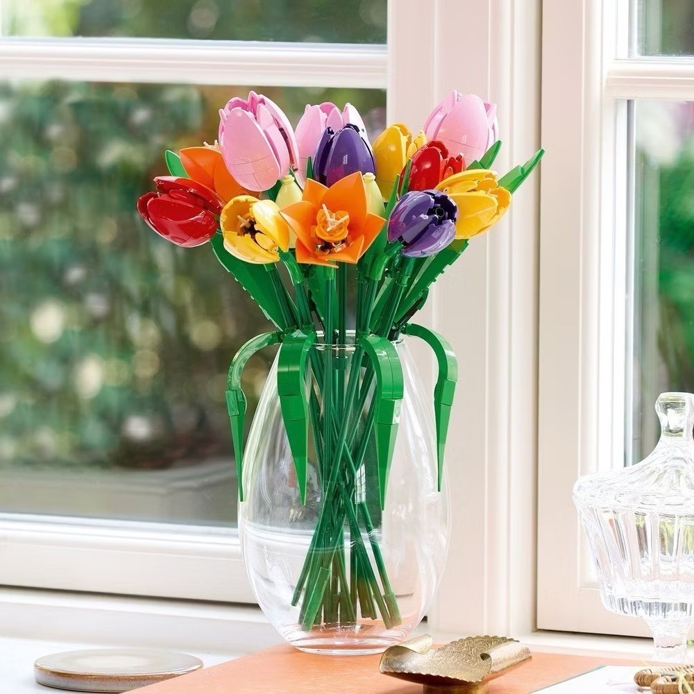 《屁桃柑仔店》現貨LEGO 11501 鬱金香花束-細節圖5