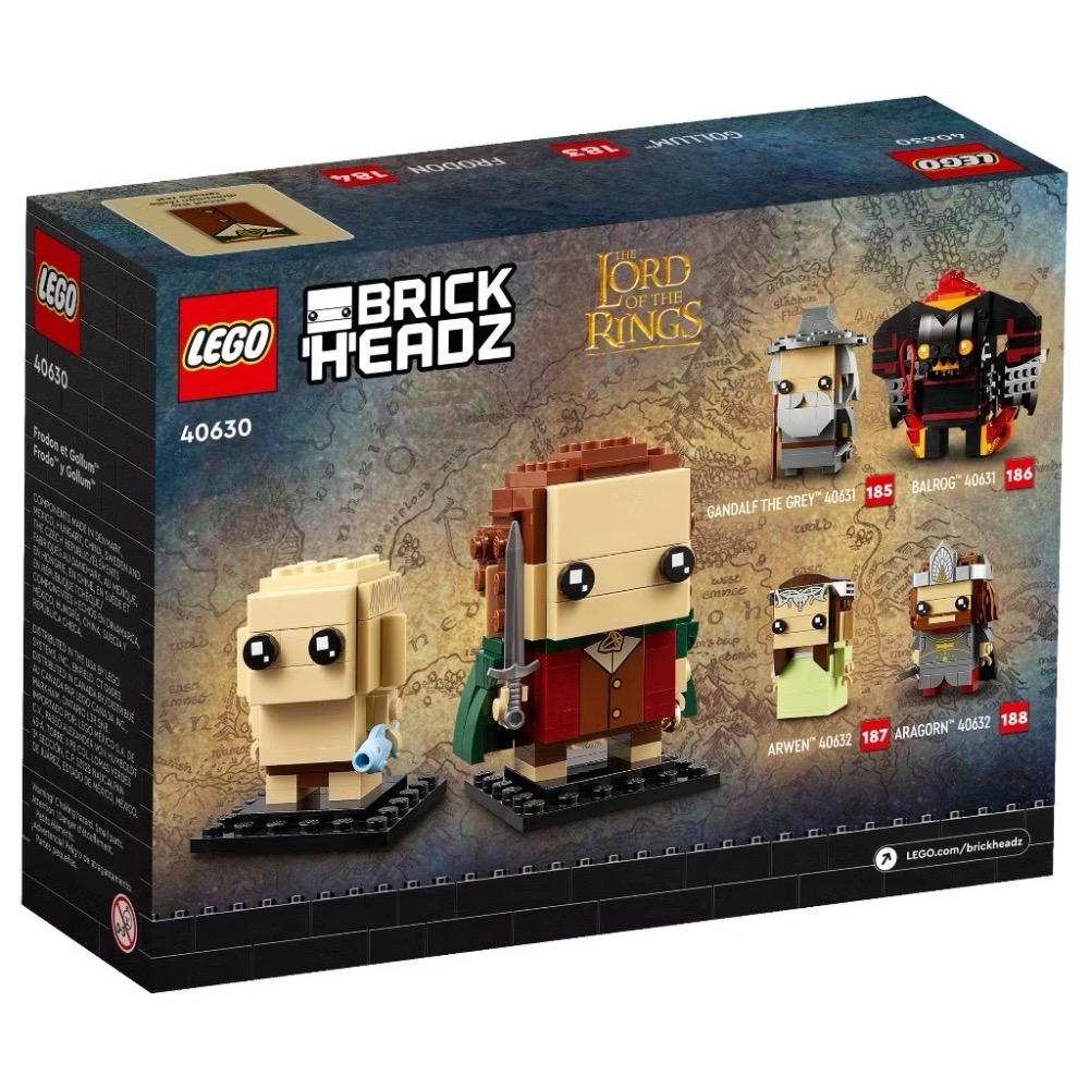 《屁桃柑仔店》現貨LEGO 40630 魔戒 佛羅多與咕嚕-細節圖2