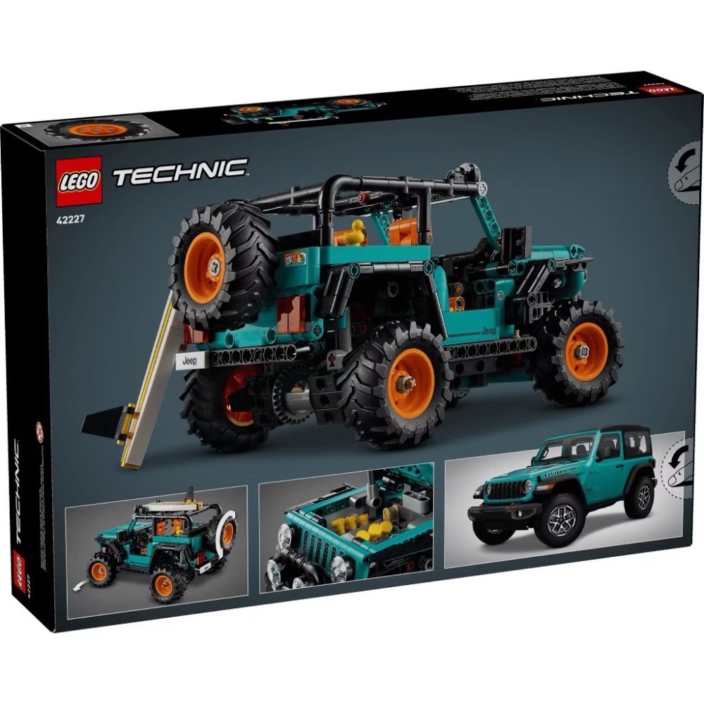 《屁桃柑仔店》現貨LEGO 42227 Jeep Wrangler Rubicon SUV-細節圖2