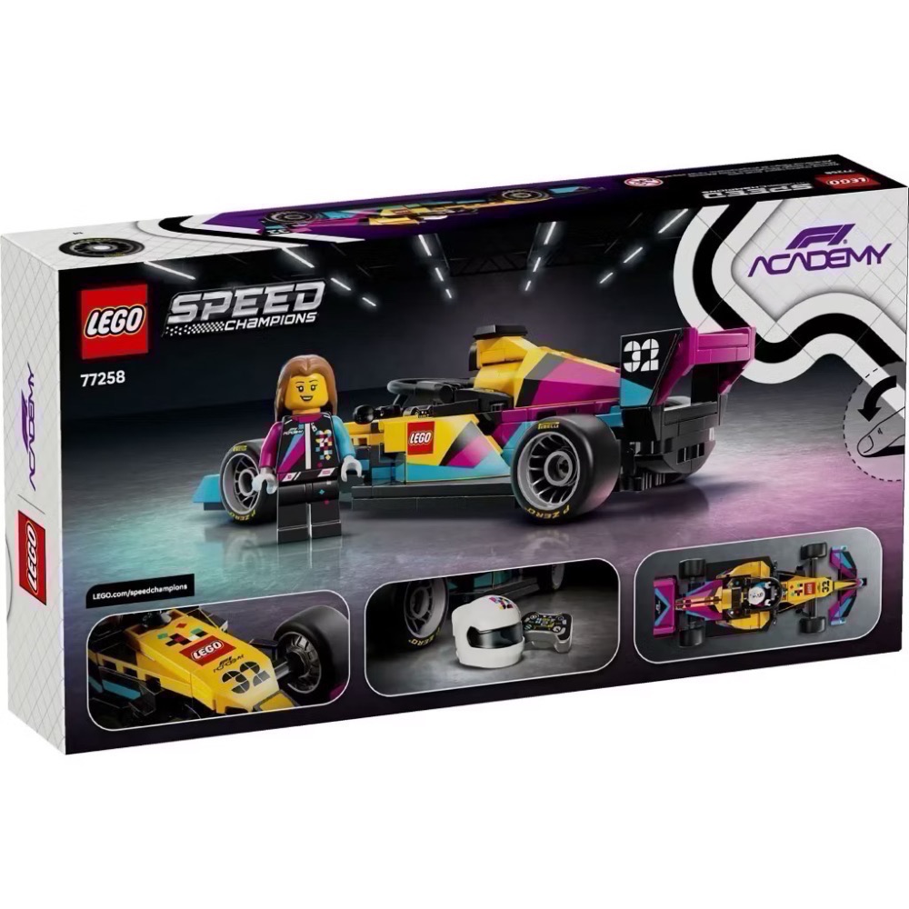 《屁桃柑仔店》現貨LEGO 77258 F1 ACADEMY™ LEGO® 賽車-細節圖2