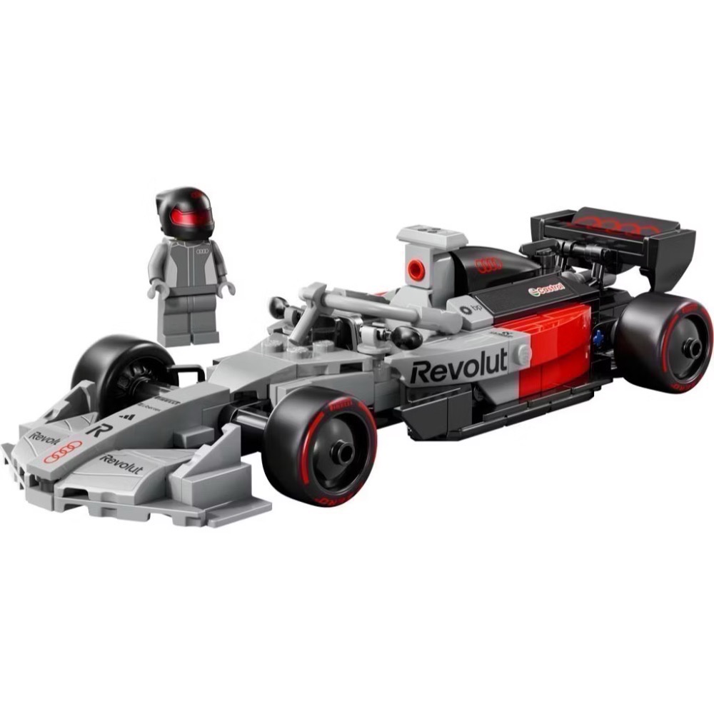 《屁桃柑仔店》現貨LEGO 77259 奧迪Audi Revolut F1 Team R26賽車-細節圖3