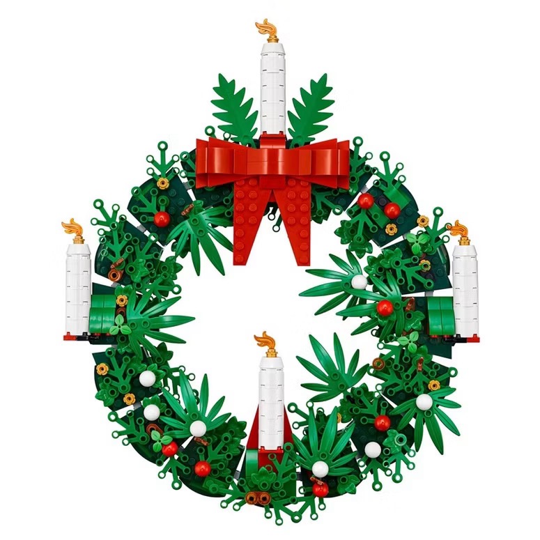 《屁桃柑仔店》現貨LEGO 40426 聖誕花圈-細節圖3