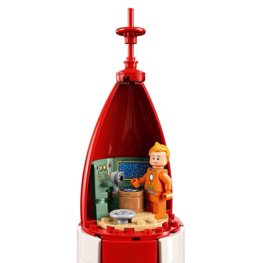 《屁桃柑仔店》現貨LEGO 21367 丁丁歷險記 登月火箭-lDEAS系列-細節圖4