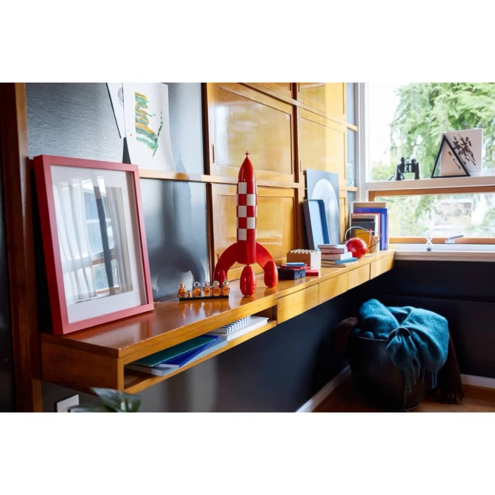 《屁桃柑仔店》現貨LEGO 21367 丁丁歷險記 登月火箭-lDEAS系列-細節圖7