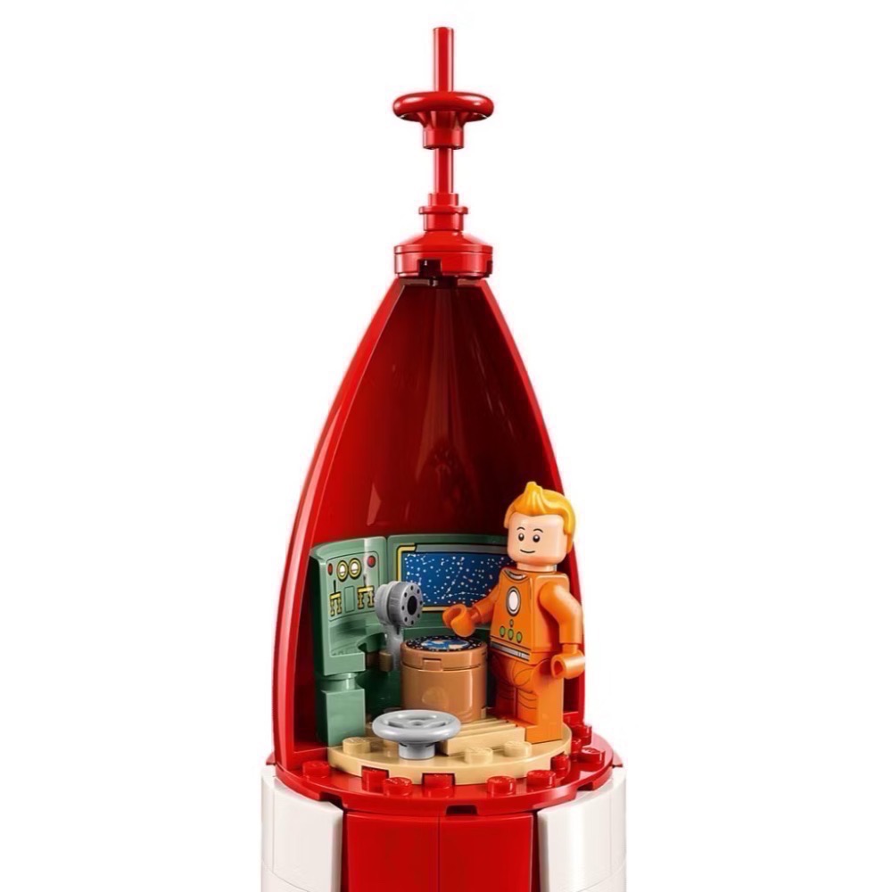 《屁桃柑仔店》現貨LEGO 21367 丁丁歷險記 登月火箭-lDEAS系列-細節圖4