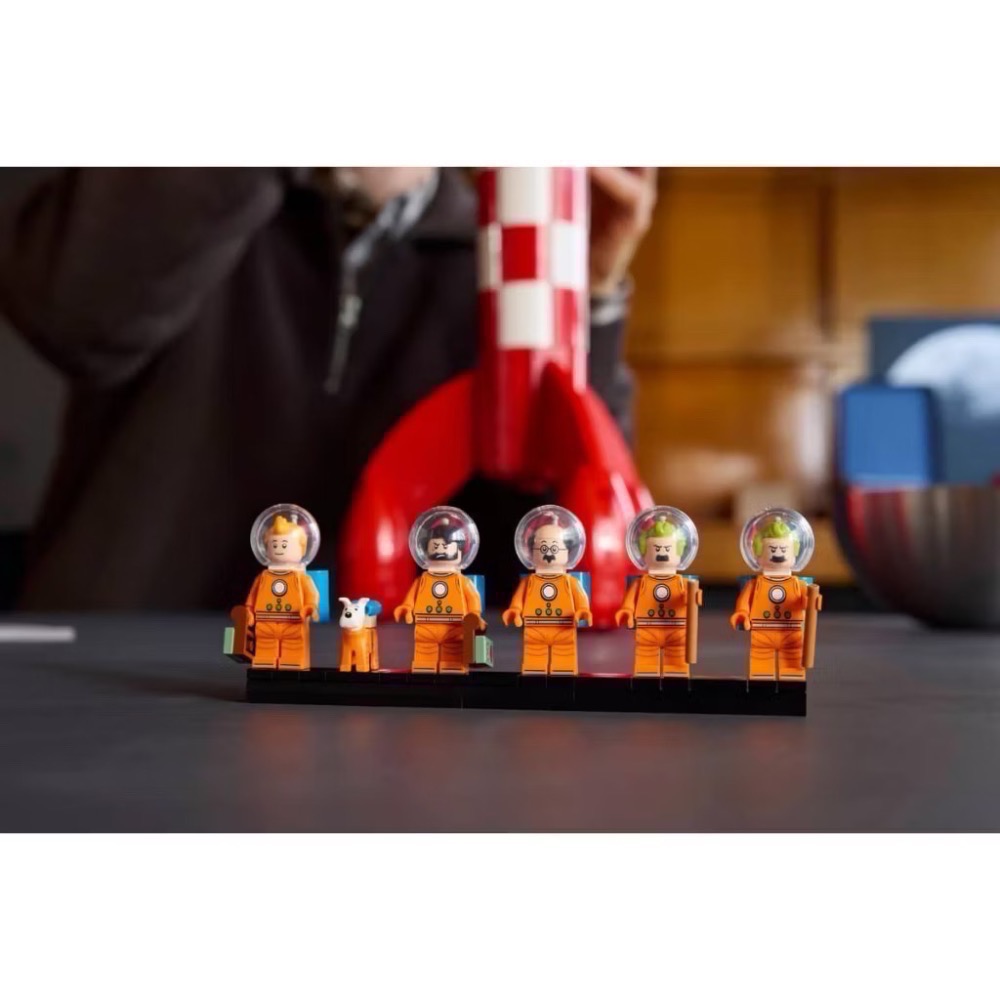 《屁桃柑仔店》現貨LEGO 21367 丁丁歷險記 登月火箭-lDEAS系列-細節圖6