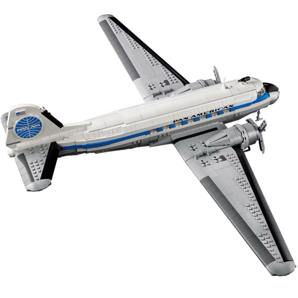 《屁桃柑仔店》現貨LEGO 11378  道格拉斯 DC-3 PAN AM 客機- Icons 系列-細節圖3