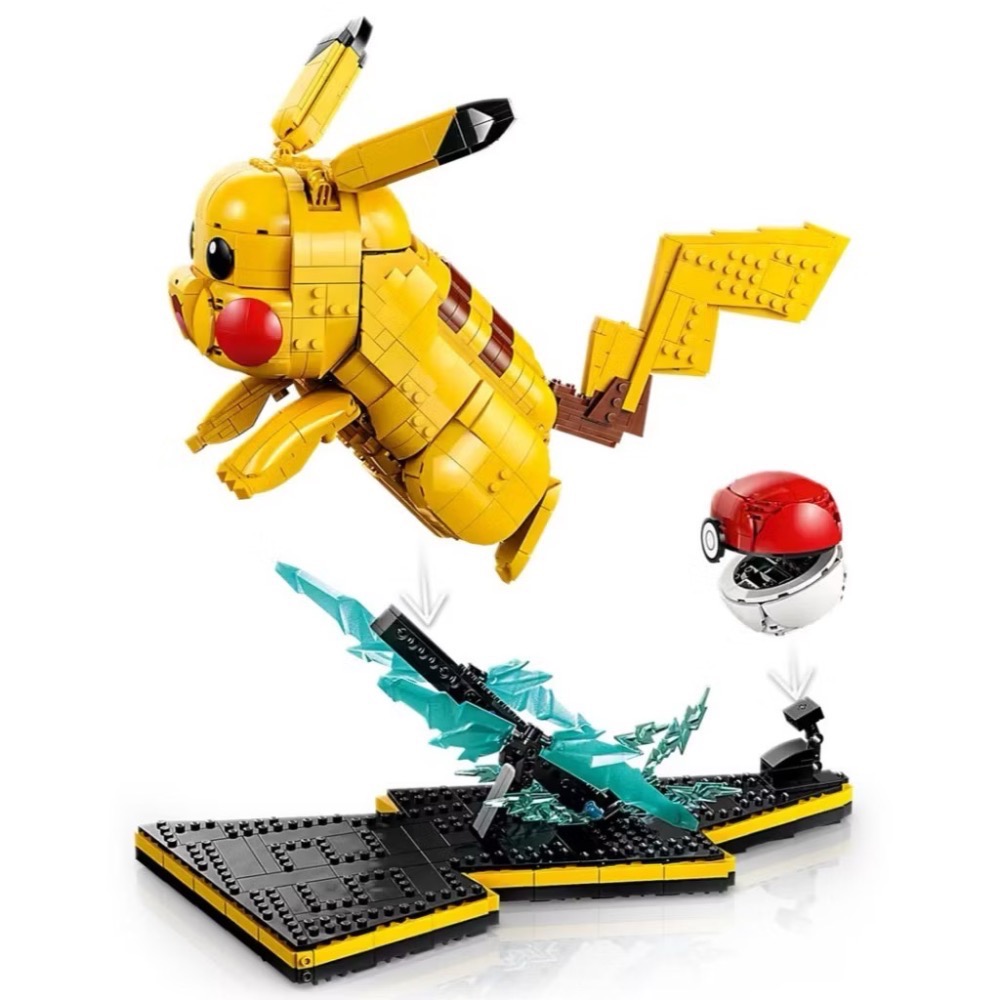 《屁桃柑仔店》現貨LEGO 72152 皮卡丘和精靈球 寶可夢系列-細節圖5