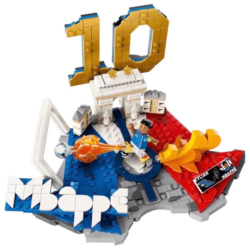 《屁桃柑仔店》現貨LEGO 43013 姆巴佩 足壇焦點-細節圖4