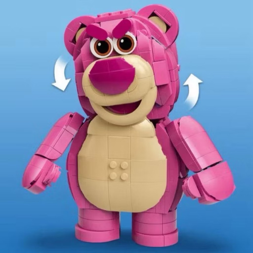 《屁桃柑仔店》現貨LEGO 43306 熊抱哥 Lotso 玩具總動員 Toy Story 迪士尼-細節圖4