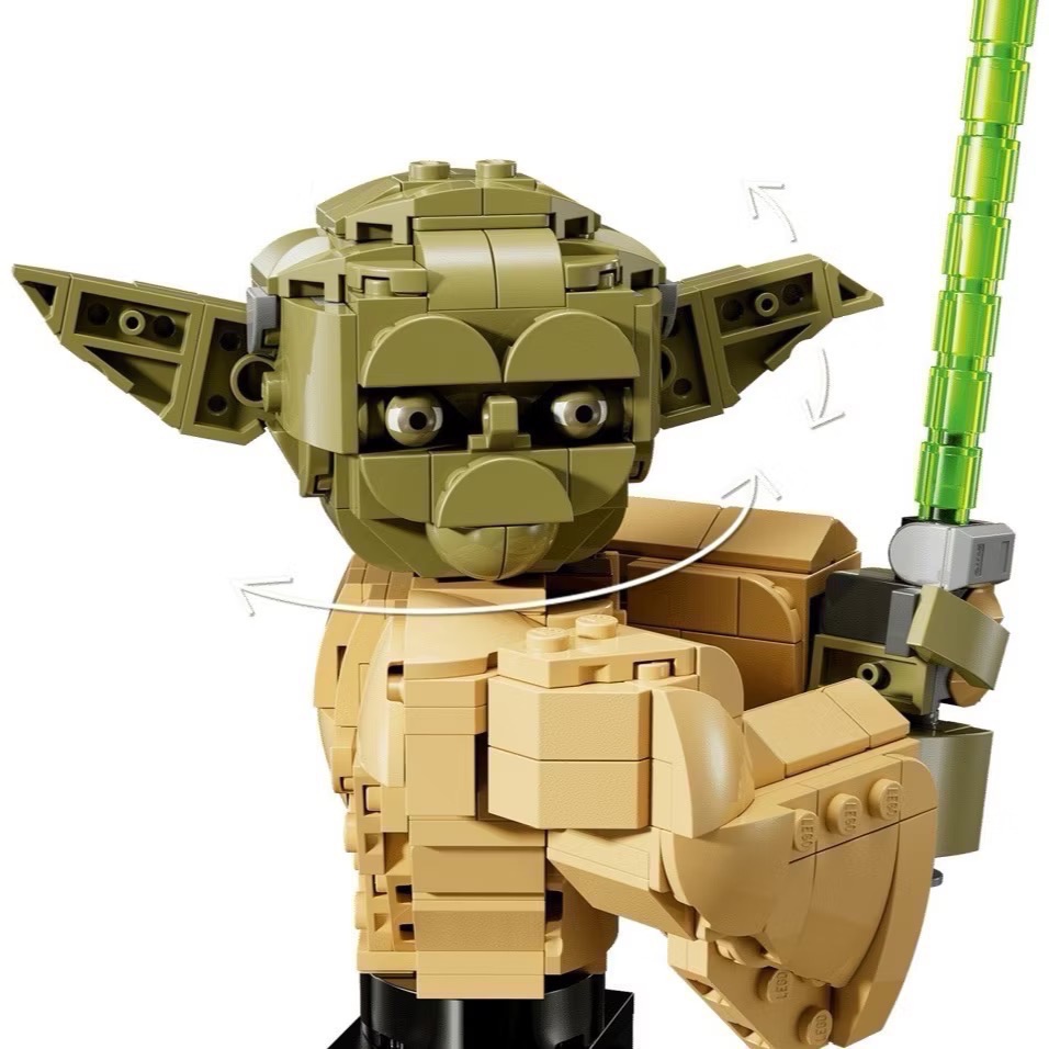 《屁桃柑仔店》現貨LEGO 75438 尤達胸像-星際大戰系列-細節圖3