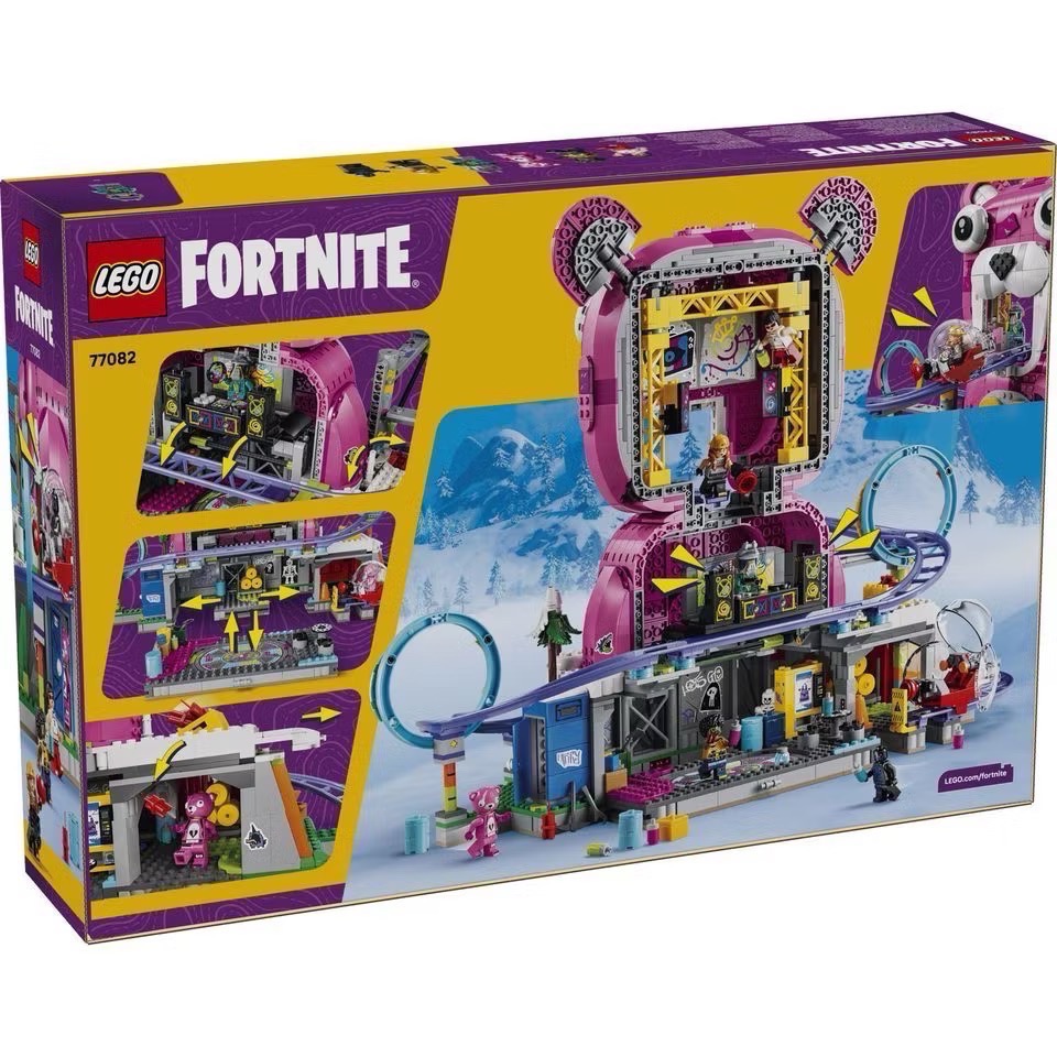 《屁桃柑仔店》現貨LEGO 77082 Rave Cave 雲霄飛車-要塞英雄 Fortnite系列-細節圖2