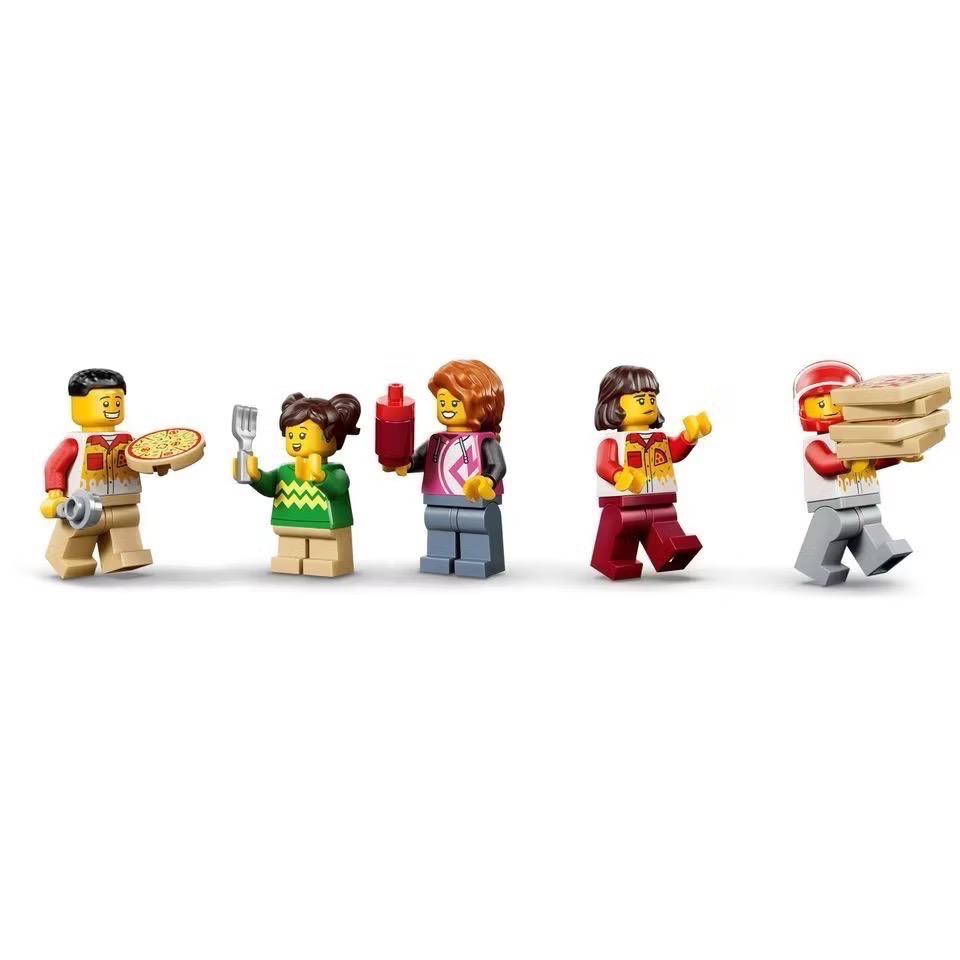 《屁桃柑仔店》現貨LEGO 60496 披薩外送體驗載具組 城市系列-細節圖7