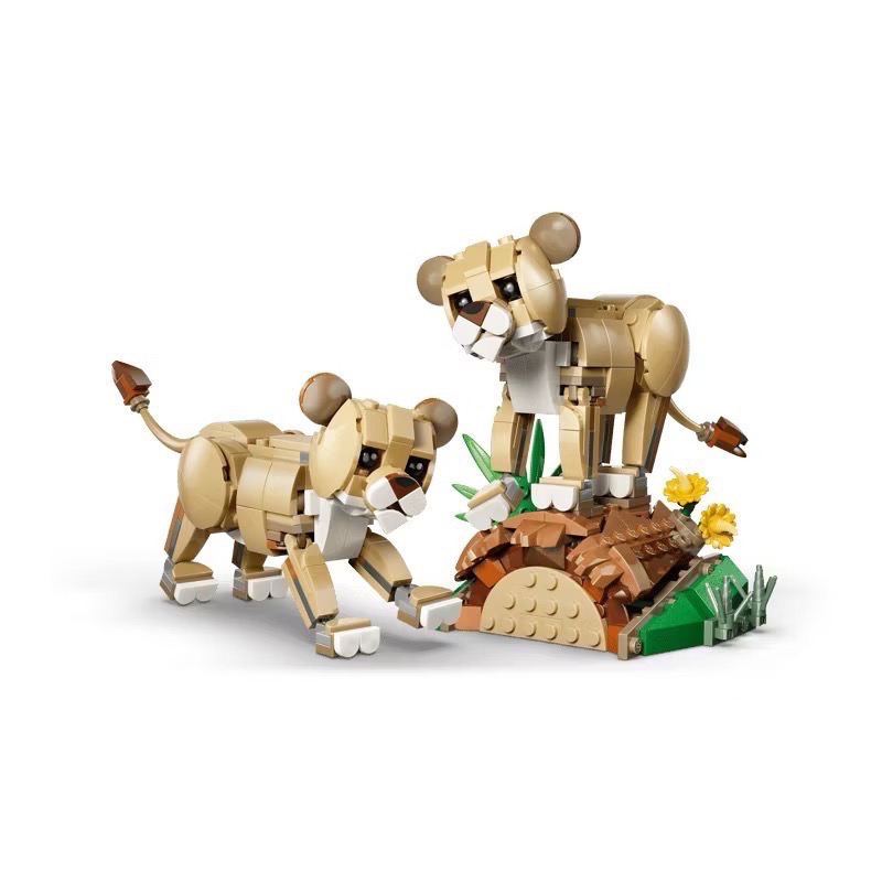 《屁桃柑仔店》現貨LEGO 31386  野生動物 威風獅子-創意三合一-細節圖4
