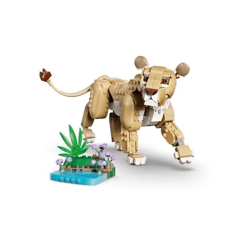 《屁桃柑仔店》現貨LEGO 31386  野生動物 威風獅子-創意三合一-細節圖5