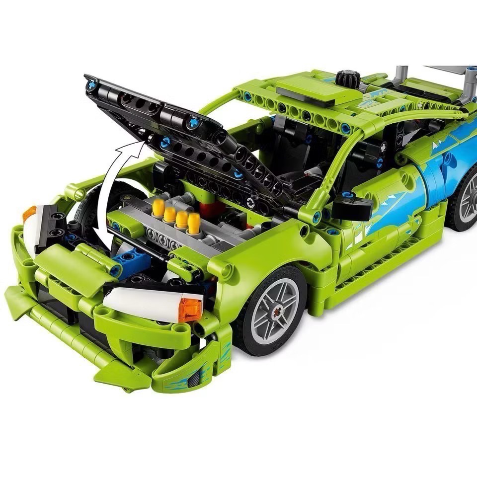 《屁桃柑仔店》現貨LEGO 42229 玩命關頭 保羅沃克 三菱Mitsubishi Eclipse 日蝕 科技系列-細節圖6